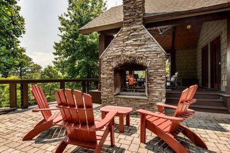 개틀린버그 Mountain House 빌라 외부 사진