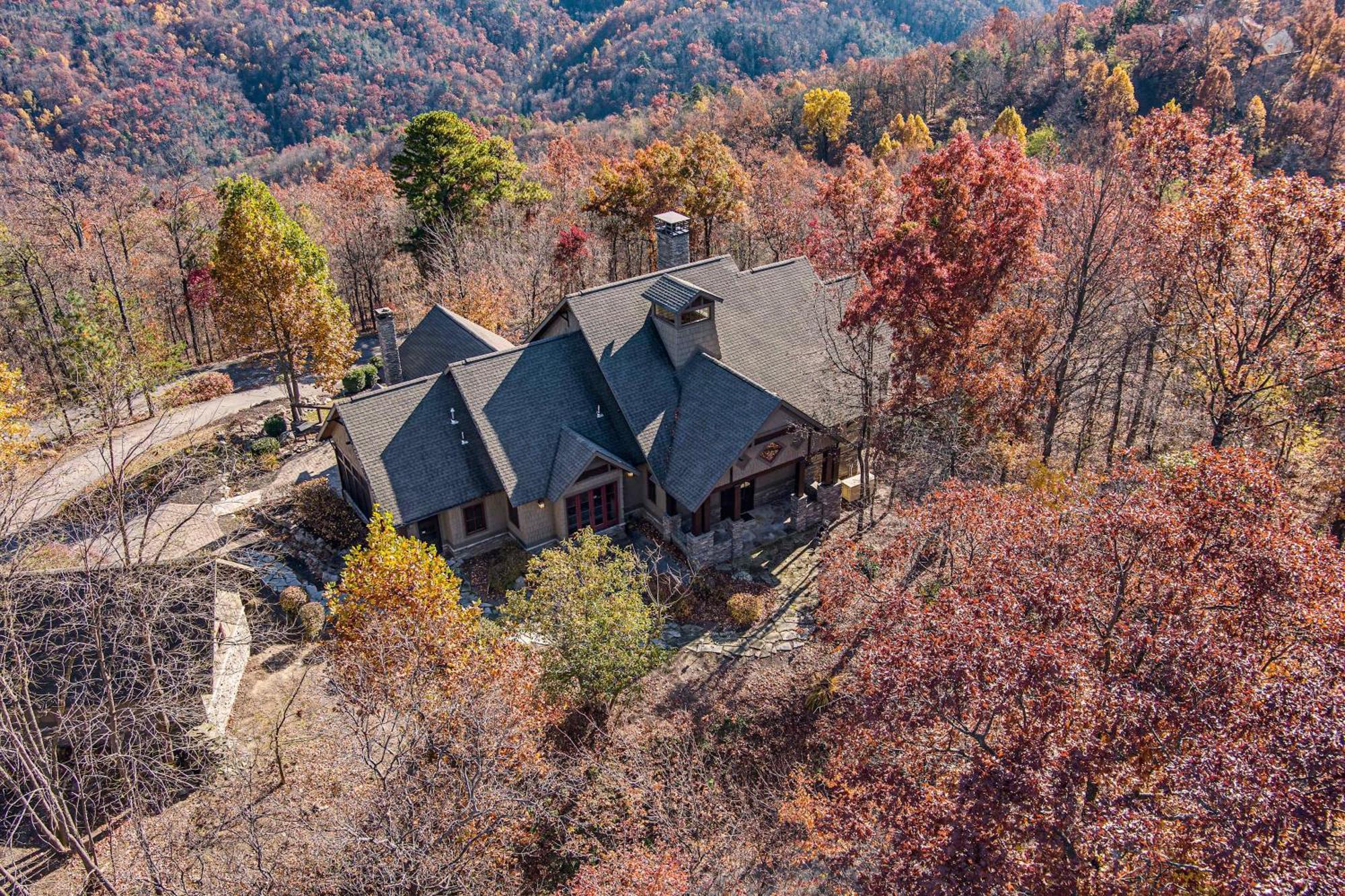 개틀린버그 Mountain House 빌라 외부 사진